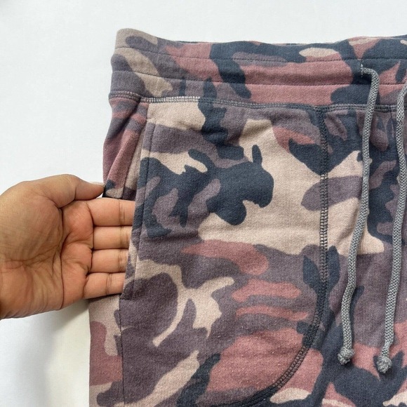 Intimately Free People Purple Camo Soft Terry Joggers Sweatpants Size S - Picture 4 of 11